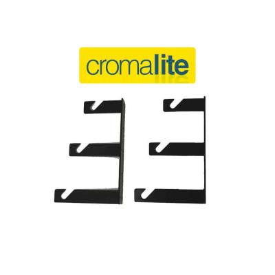Cromalite Soporte Pared Para 3 Fondos