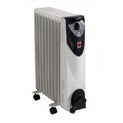 Radiador Aceite Fm Br-20 2000 W 9 Elementos Blanco