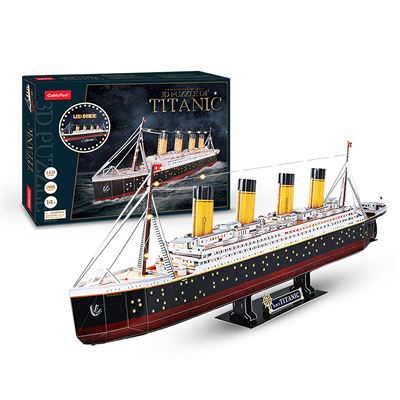 Puzzle 3D Luminoso Titanic XL DAM Multicolor