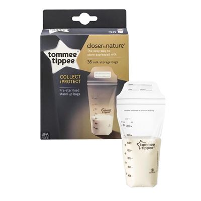 Bolsas Para Conservar Leche Materna Tommee Tippee (36ud)