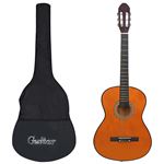 Guitarra clásica para principiantes con funda vidaXL 4/4 39"" 2,44 kg
