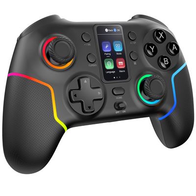 Gamepad Inalámbrico Bluetooth Mars Gaming Mgp-v3 Argb Switch/switch 2/pc/android/ios 13.0+ Negro