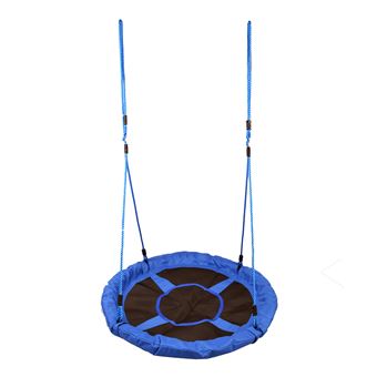 Columpio de Nido Jardín Plegable Asiento de Columpio Infantil Interior y Exterior Carga 100kg Tela de Oxford -f100x180cm