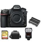 Nikon D850 Body + SD 64Go + Bolsa + EN-EL15A Batería + SB700 Speedlight Negro