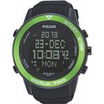 Reloj Pulsar Pq2033x1 para hombre digital de cuarzo con correa caucho outlet en 1