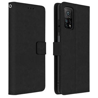 Funda Xiaomi Mi 10T 10T Pro Vintage Billetera Negro - 1