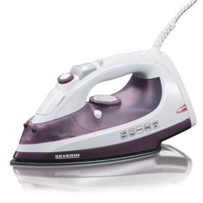 Plancha A Vapor Y Seco Severin Ba 3210 Blanco / Morado 2500 W