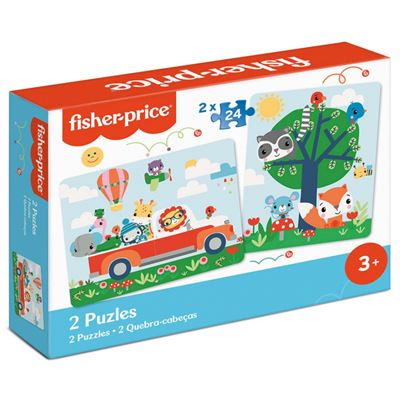 Puzzle doble Fisher Price 24 piezas