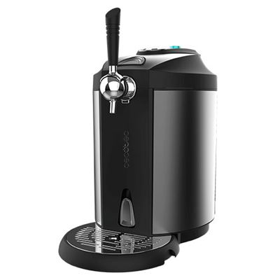 Dispensador De Cerveza Cecotec Beerflow Steel 5000 65w Negro