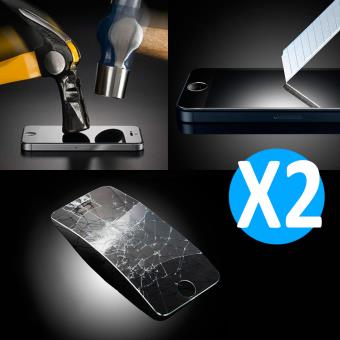 9H Tempered Glass [2 Unidades] Protector de Pantalla para [ ZTE Blade A510 ] Cristal Vidrio Templado Premium, Ultra Resistente a Arañazos, Dureza 9H - 1