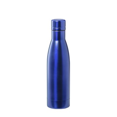 Kungel Bidón Térmico 500ml, De Acero Inox, Con Doble Capa Y Aislamiento De Cobre Al Vacío. Dam Azul