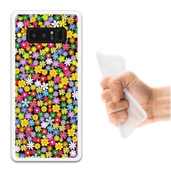 carcasa flores silicona samsung galaxy note 4 carcasa flores silicona samsung galaxy note 4