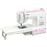 Mini máquina de coser eléctrica multifuncional brother XT5800 27 puntos_1