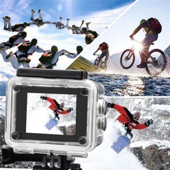 Cámara deportiva GOKPRO - KLACK, Rosa, Bluetooth 5.0 de Acción Full HD  1080p Resistente al Agua HDMI Soporte de Tarjeta hasta 32 GB Grabación en  AVI Ciclismo Esquí Snow Surf l