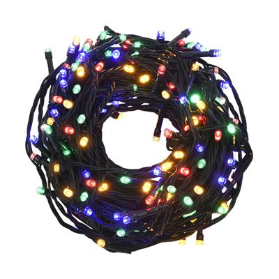 Tira De Luces Vidaxl Con 2000 Led Pvc Multicolor 200 M