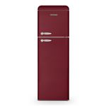 Frigorífico dos Puertas Schneider SCDD309VWR Vintage 302L Burdeos E