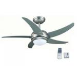 Ventilador Orbegozo, Modelo Techo CP53132, 112cm, 55W, Plateado