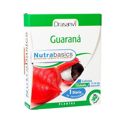 Drasanvi - Guaraná Nutrabasics 30 Caps - Cápsulas De Guaraná