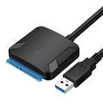 Convertidor USB 3.0 SATA Cables Macho para 2.5/3.5 pulgadas Unidad SSD HDD Multi4you