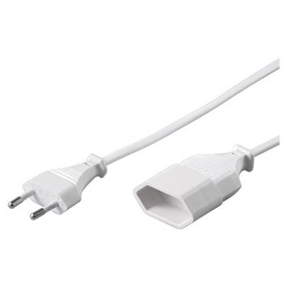 Cable de extensión con euroenchufe 5m blanco 50509 - Imagen 3