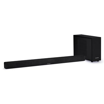 Thomson SB250BT 2.1 Barra de sonido con subwoofer - Potencia 200 vatios - Bluetooth - Entrada RCA - USB/SD - Control remoto - 1
