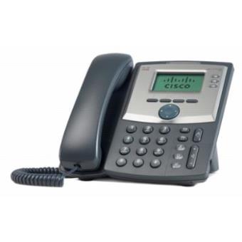 Teléfono IP / VOIP Cisco SPA 303 3líneas LCD Negro