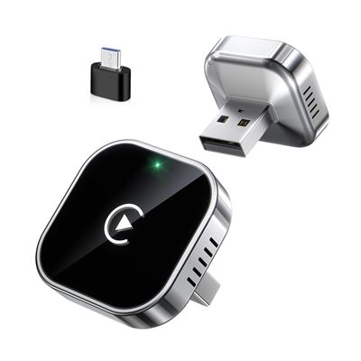 Klack Adaptador Inalámbrico Carplay Y Android Auto 2 En 1 Y Bluetooth 5.0 Y Wifi 5Ghz Plug & Play