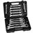 Set de 12 llaves inglesas con trinquete de cabezal flexible, Negro_0