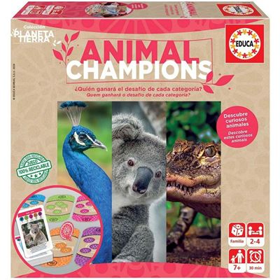 Juego Mesa Educa Animal Champions Planeta