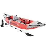 Kayak hinchable Intex K1 Excursion Pro 1 remo + hinchador