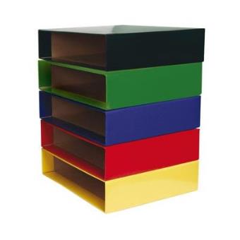 Caja Archivador de Palanca Verde Carton Liderpapel din a4, Archivador