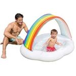 Piscina arcoiris 142x119x84 cm