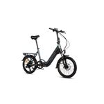 Bicicleta eléctrica plegable Moma Bikes Moma Bikes 20PRO Alu. Shimano 7V Bateria Ion Litio integrada 48V 13Ah Gris