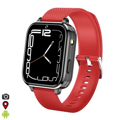 Smartwatch Dam T36 4g So Funciones Avanzadas Localizador Gps Wifi Lbs Rojo