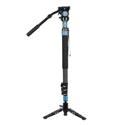 Monopie Sirui P-424fl Carbono Con Soporte ""araña"" + Cabezal Vh-10