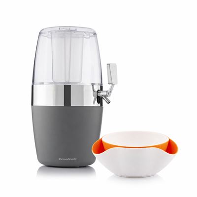 Pack Bols Para Aperitivos 2 En 1 Y Dispensador De Bebidas Refrigerante Innovagoods 4 L