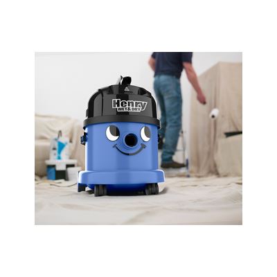 Aspirador polvo y agua Numatic Henry Wet & Dry Azul 1060W - Aspirador y  limpiadores - Los mejores precios