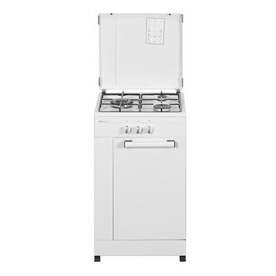 Cocina Hornillo Gas Solthermic Cpb50blanca 4 Fuegos 50x50cm Blanca