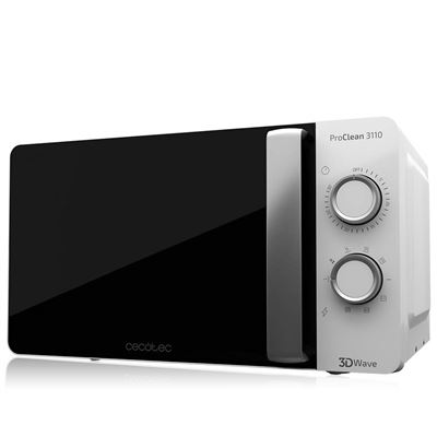 Microondas Cecotec Proclean 3110 20 L 700 W Tecnología 3dwave Negro