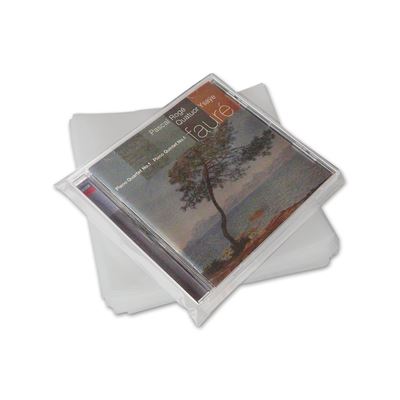 Fundas Exteriores de plastico para CD - Marca CuidaTuMusica - / Ref. 2272
