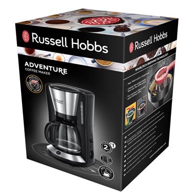 Cafetera De Goteo Russell Hobbs Adventure 1,25l 5 Tazas Negro