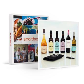 Smartbox - Bodega Cuatro Rayas: lote con 4 botellas de vino, 2 de vermouth y 2 obsequios de regalo  Caja regalo Gastronomía - 1