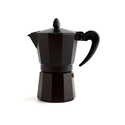 Quid Cafetera Aluminio 12 Tazas Black Coffee - Imagen 3