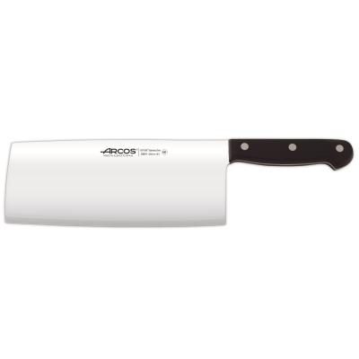 Macheta Arcos Universal 288400 De Acero Inoxidable Nitrum Y Mango De Polioximetileno Y Hoja De 20 Cm Y 2.5 Mm De Espeso R En Estuche