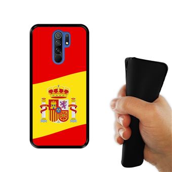 Funda Hapdey Negra para Xiaomi Redmi 9 diseño Ilustración 2, bandera de  España silicona flexible TPU - Fundas y carcasas para teléfono móvil - Los  mejores precios