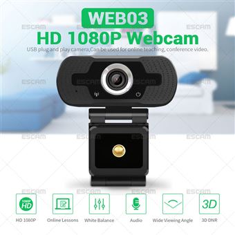 Logitech-cámara Web C270/C270i, dispositivo de vídeo HD 720P, con