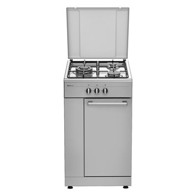 Cocina Hornillo Gas Solthermic Cpb50inox 4 Fuegos 50x50cm Inox