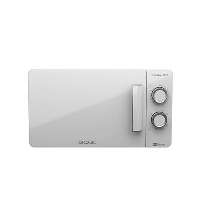 Microondas Cecotec Proclean 3120 20 L 700 W Tecnología 3dwave Blanco