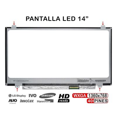 Pantalla LED DE 14"" para Portátil HP Compaq STREAM 14-Z000NS