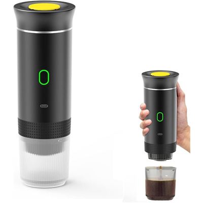 Cafetera Portátil Con Batería Planet Kf-jn-02 Negra